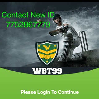 Logo saluran telegram cricket_id_online_book — WBT ONLINE BOOK