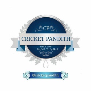 Logo saluran telegram cricket_pandith_ipl_tips_2023 — Cricket Pandith