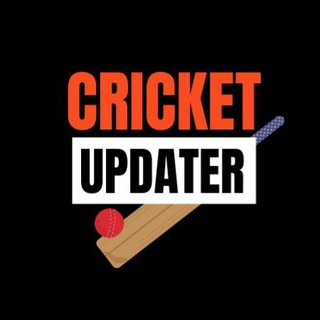 टेलीग्राम चैनल का लोगो cricket_updater — Cricket Updater 🏏