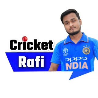 Logo of telegram channel cricketrafi — Cricket Rafi