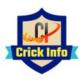 Logo saluran telegram crickinfo2 — Crick info