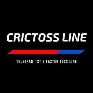 Logo of telegram channel crictossline — CRICTOSS LINE™