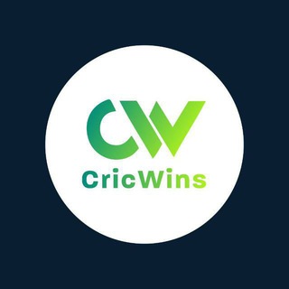 Logo of telegram channel cricwins — CRICWINS