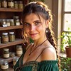 Логотип телеграм канала @crimeachanka_canal — Крымчанка - травница 🌱