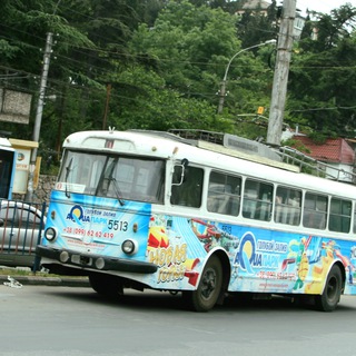 Логотип телеграм канала @crimeantrolleybus — Старый крымский троллейбус
