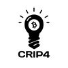 Логотип телеграм -каналу crip4crypto — 𝐂𝐑𝐈𝐏𝟒💡| 𝐂𝐑𝐘𝐏𝐓𝐎