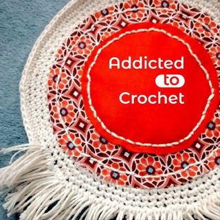 Логотип телеграм канала @crochet_art — Addicted to Crochet