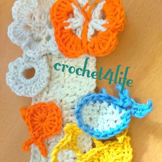 Logo del canale telegramma crochet4life - Free Crochet Patterns - Uncinetto Schemi Gratuiti