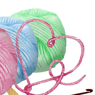 Логотип телеграм -каналу crochetknittingmagazine — crochet knitting magazine