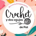 Logotipo del canal de telegramas crochetydosagujasdepat - Crochet y dos agujas de Pat🧶