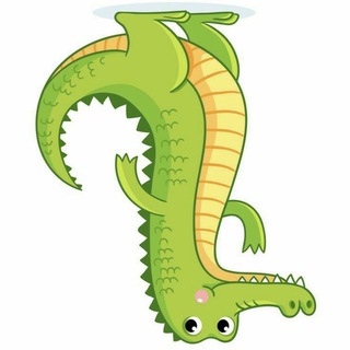 Логотип телеграм канала @crocodile_game_channel — Крокодил бот