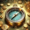 Логотип телеграм канала @crptcmp — Crypto compass - аирдропы