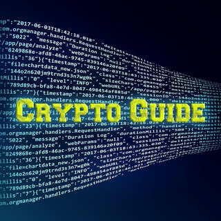 Логотип телеграм канала @crptguide — CryptoGuide