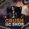 Логотип телеграм канала @crush_uc_shop — CRUSH UC SHOP