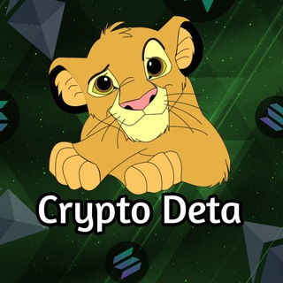 Логотип телеграм -каналу cryptadeta — CRYPTO DETA