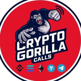 Logo of telegram channel crypto_gorillacalls — 𝘾𝙧𝙮𝙥𝙩𝙤 𝙂𝙤𝙧𝙞𝙡𝙡𝙖 𝘾𝙖𝙡𝙡𝙨 🦍🐳 🚀