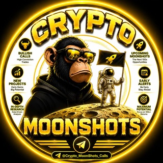 Telegram channel CryptoMoonshots logo