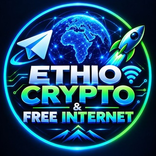 Telegram channel Ethio Crypto & Free Internet logo