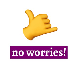 Логотип телеграм -каналу crypto_noworries — No Worries! 🇺🇦