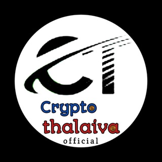 Logo saluran telegram crypto_thalaiva_official — Crypto Thalaiva { OFFICIAL }