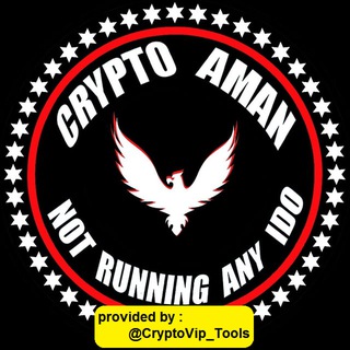 Logo of telegram channel cryptoaman_free — Crypto Aman🔐CryptoVipTools [SCAM]