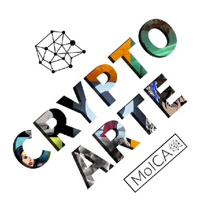 Logo del canale telegramma cryptoartitalia_info - Italian Crypto Art ( materiale / info )