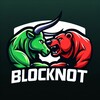 Логотип телеграм канала @cryptoblocknot — Блокнот