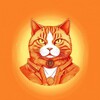 Логотип телеграм -каналу cryptocatagency — CRYPTO CAT 🐈