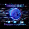 Logo of telegram channel cryptochequeby — CRYPTO CHEQUE by xRocket|XCrypto|Crypto Bot