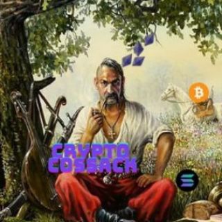 Логотип телеграм -каналу cryptocossacknews — Crypto Cossack News