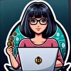 Логотип телеграм канала @cryptogirlmonika — Crypto GIRL 👩‍💻 ЗАРАБОТОК БЕЗ ВЛОЖЕНИЙ