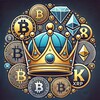Логотип телеграм -каналу cryptoivankingdom — Крипто Королівство