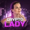 Logo of telegram channel cryptolady1000x — CRYPTO LADY⚡Real Insights, News & Airdrops