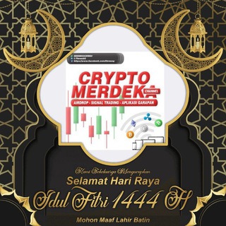 Logo saluran telegram cryptomerdeka — CRYPTO MERDEKA 🇲🇨
