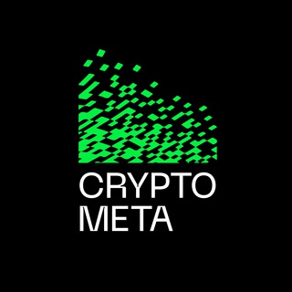 Логотип телеграм канала @cryptometamedia — CRYPTOMETA