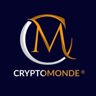 Logo de la chaîne télégraphique cryptomonde - CRYPTO MONDE 📈📉