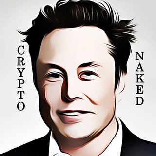 Логотип телеграм канала @cryptonaked — C R Y P T O | N A K E D