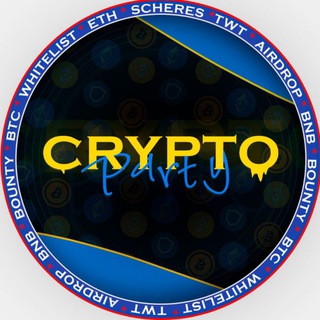 Логотип телеграм канала @cryptopartycrew — CRYPTO PARTY