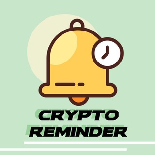 Logo saluran telegram cryptoreminder — Crypto Reminder