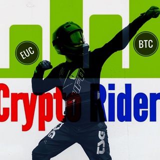Логотип телеграм канала @cryptoridervlog — CRYPTO RIDER