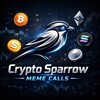 Logo of telegram channel cryptosparrowcall9 — Crypto Sparrow Meme Calls