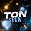 Логотип телеграм канала @cryptotonshow — TON SHOW