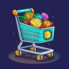 Логотип телеграм канала @cryptotrolley — Крипта в тележке