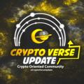 Logo saluran telegram cryptoverseupdate — CryptoVerse Update