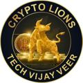 Logo saluran telegram cryptovijayveer — CryptoLions -Tech vijay veer