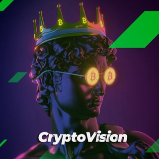Logo de la chaîne télégraphique cryptovision_ua - CryptoVision_UA
