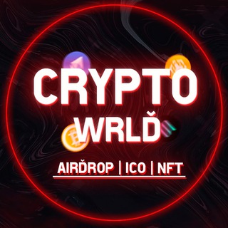 Логотип телеграм -каналу cryptowr1d — CRYPTO WRLD | AIRDROP, NFT, ICO