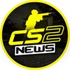 Логотип телеграм канала @cs2news_cs — CS2 NEWS