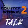 Логотип телеграм канала @cs2talk — CS 2 TALK