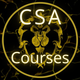 Логотип телеграм канала @csa_courses — CSA Courses